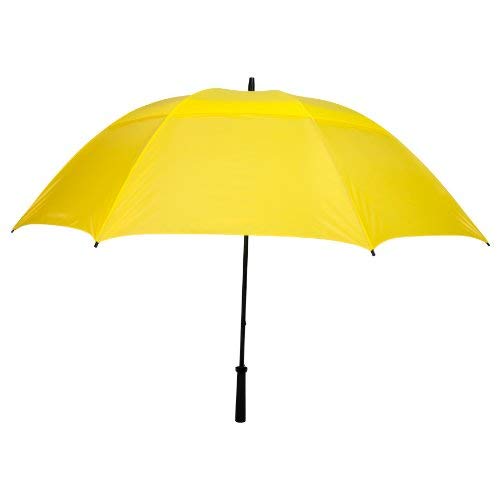 Eagle YELLOW WINDPROOF GOLF Umbrella & Sleeve 62