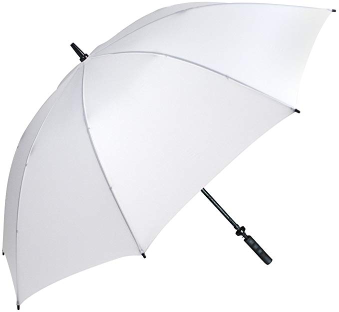 Haas-Jordan Pro-Line Golf Umbrella | 62” Large Windproof Canopy | Full Flexible Fiberglass Construction, Lightweight & Waterproof | Oversized Umbrellas